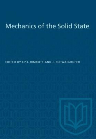 Knjiga MECHANICS OF THE SOLID STATE Joseph Schwaighofer