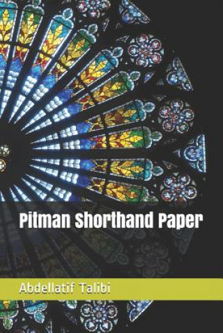 Kniha Pitman Shorthand Paper Abdellatif Talibi