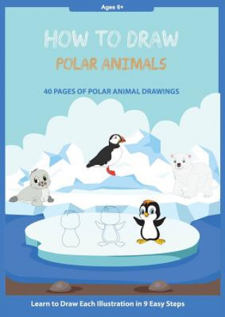 Kniha How to Draw Polar Animals Thomas Media