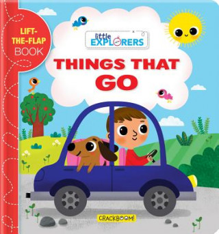Carte Little Explorers: Things That Go!: A Lift-The-Flap Book Marine Guion