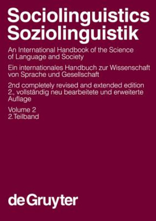 Kniha Sociolinguistics / Soziolinguistik. Volume 2 Ulrich Ammon