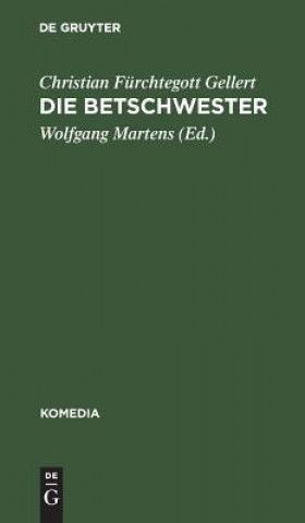 Libro Die Betschwester Christian Furchtegott Gellert