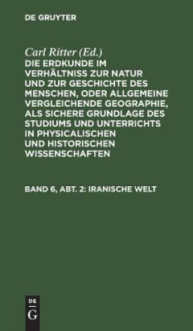 Carte Iranische Welt Carl Ritter