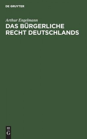 Carte burgerliche Recht Deutschlands Arthur Engelmann