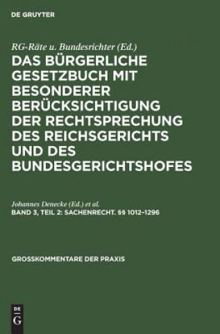 Carte Sachenrecht.  1012-1296 Johannes Denecke