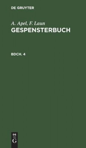 Kniha Gespensterbuch A Apel
