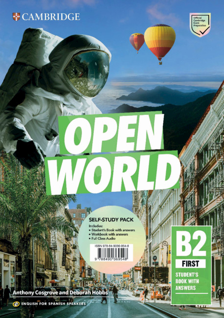 Kniha Open World First Self-Study Pack (Student's Book with Answers and Workbook with Answers and Class Audio) Anthony Cosgrove
