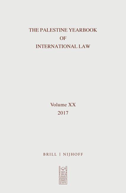 Könyv The Palestine Yearbook of International Law, Volume 20 (2017) Ardi Imseis