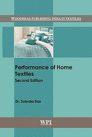 Kniha Performance of Home Textiles Subrata Das