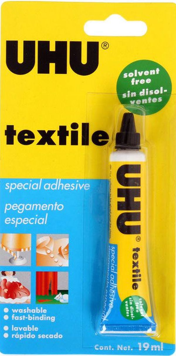 Papírszerek Klej do tekstyliów UHU Textlie 19 ml 