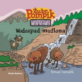 Книга Żubr Pompik Wyprawy Wodospad muflona Samojlik Tomasz