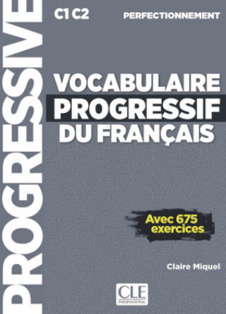 Carte Vocabulaire progressif du français. Schülerbuch + mp3-CD + Online Claire Miquel