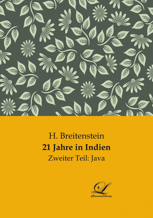 Carte 21 Jahre in Indien H. Breitenstein