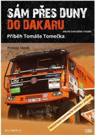 Kniha Sám přes duny do Dakaru Prokop Siwek