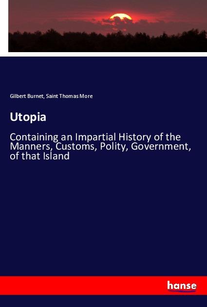 Kniha Utopia Gilbert Burnet