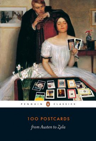 Könyv 100 Postcards from Austen to Zola Penguin Books