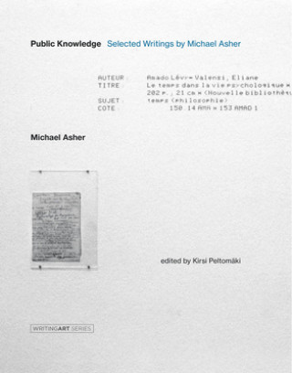 Книга Public Knowledge Michael Asher