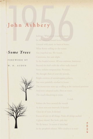 Book Some Trees John Ashbery