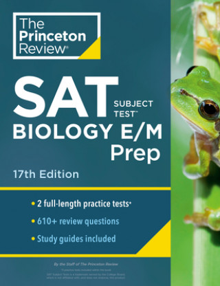 Kniha Cracking the SAT Subject Test in Biology E/M Princeton Review
