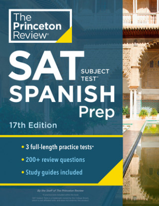 Kniha Cracking the SAT Subject Test in Spanish Princeton Review