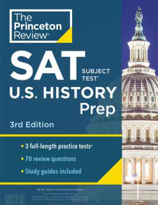 Kniha Cracking the SAT Subject Test in U.S. History Princeton Review