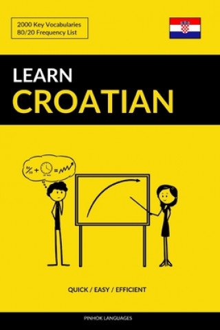 Carte Learn Croatian - Quick / Easy / Efficient Pinhok Languages