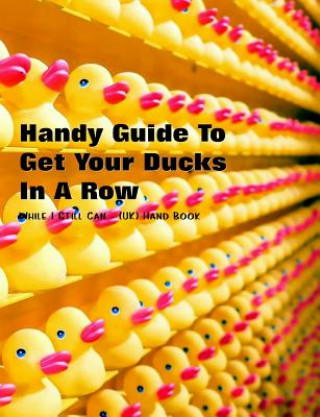Könyv Handy Guide to Getting Your Ducks in a Row: While I Still Can - (Uk) Handbook Shayley Stationery Books