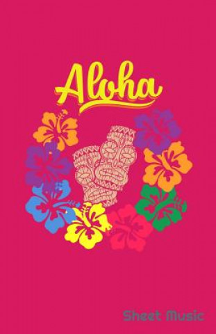 Kniha Aloha Sheet Music Zone Creative Journals