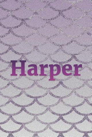 Βιβλίο Harper: Writing Paper & Purple Mermaid Cover Lynette Cullen