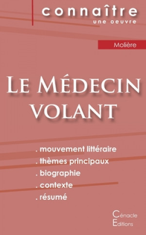 Carte Fiche de lecture Le Medecin volant de Moliere (Analyse litteraire de reference et resume complet) Moli?re