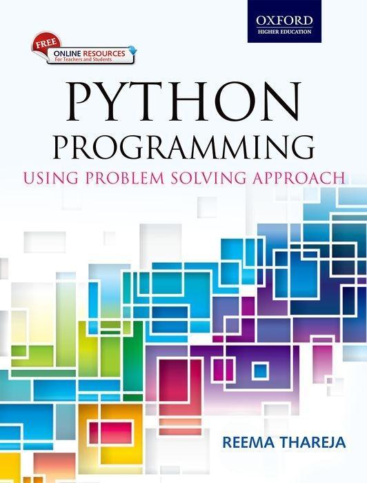 Carte Python Programming Thareja