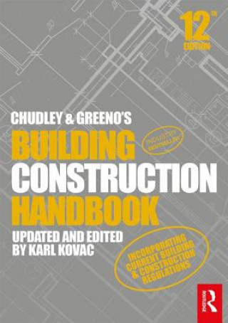 Book Chudley and Greeno's Building Construction Handbook CHUDLEY
