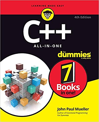 Könyv C++ All-in-One For Dummies, 4th Edition John Paul Mueller
