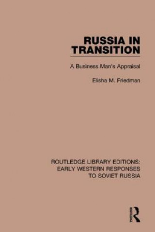 Kniha Russia in Transition FRIEDMAN
