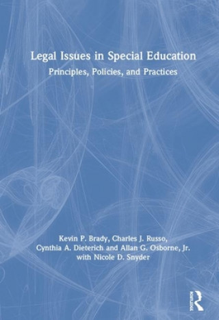 Kniha Legal Issues in Special Education 