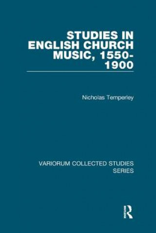 Kniha Studies in English Church Music, 1550-1900 TEMPERLEY