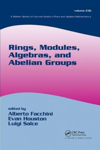 Книга Rings, Modules, Algebras, and Abelian Groups 