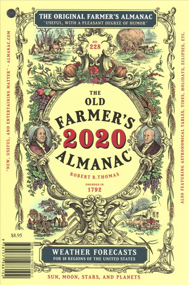 Książka The Old Farmer's Almanac 2020 Old Farmer's Almanac