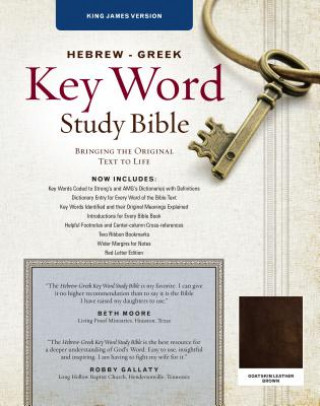 Книга The Hebrew-Greek Key Word Study Bible: KJV Edition, Brown Genuine Goat Leather Spiros Zodhiates