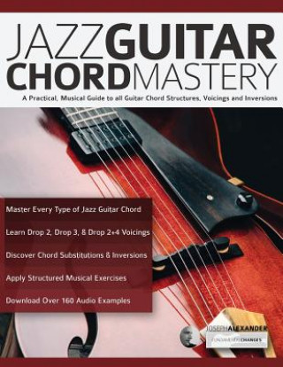 Książka Jazz Guitar Chord Mastery Joseph Alexander