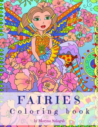 Kniha Fairies coloring book SALAGUB MARYNA