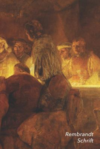 Kniha Rembrandt Schrift: de Samenzwering Van de Bataven Onder Claudius Civilis - Artistiek Dagboek - Ideaal Voor School, Studie, Recepten of Wa Studio Landro