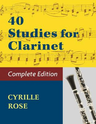 Carte 40 Studies for Clarinet (Book 1, Book 2) 