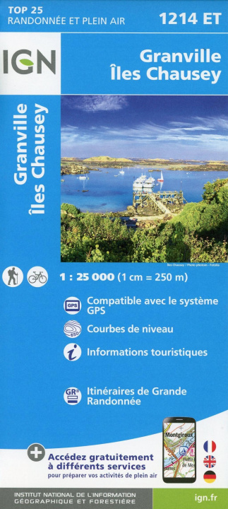 Materiale tipărite Granville.Coutances.Îles Chausey 1:25 000 
