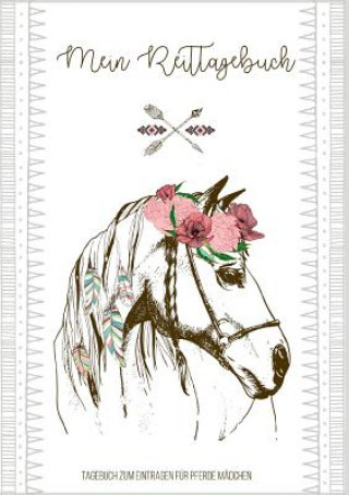 Könyv Tagebuch zum Eintragen fur Pferde Madchen - Ein Pferdetagebuch zum Thema Pferde pflegen und reiten - Ideales Buch als Pferde Madchen Geschenk 8 bis 10 Stefanie Lange
