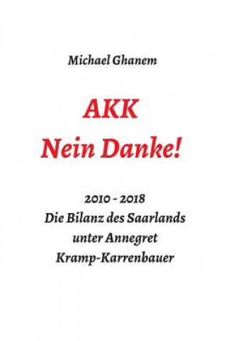 Buch AKK - Nein Danke! Michael Ghanem