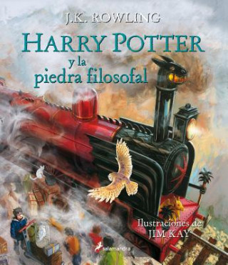 Könyv Harry Potter Y La Piedra Filosofal. Edición Ilustrada / Harry Potter and the Sorcerer's Stone: The Illustrated Edition = Harry Potter and the Philosop Joanne Rowling