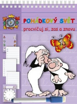 Könyv Stíratelné listy Procvičuj si zas a znovu Pohádkový svět Z. Smetany Zdeněk Miler