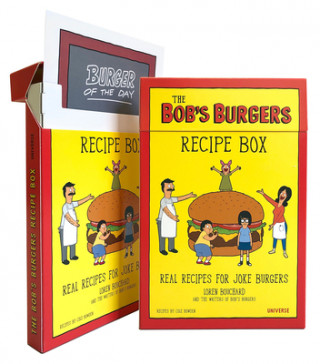 Nyomtatványok Bob's Burgers Burger Recipe Box Loren Bouchard