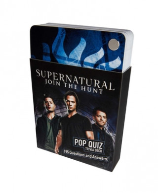 Nyomtatványok Supernatural Pop Quiz Trivia Deck Insight Editions